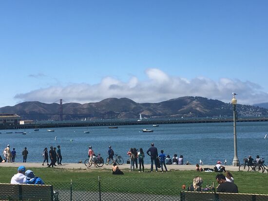 Blick auf Marins Headlands