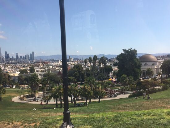 Ein Blick auf Downtown