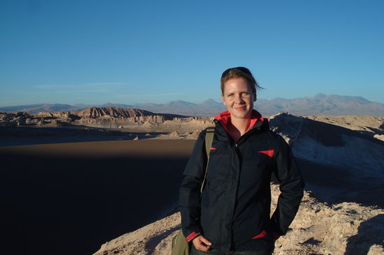 Ich im Valle de la Luna (Region Atacama)