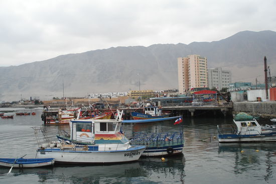 Hafen von Iquique.