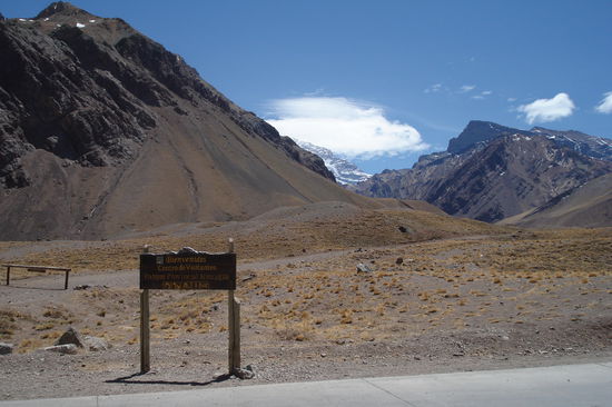 Im Nationalpark des Aconcaguas.