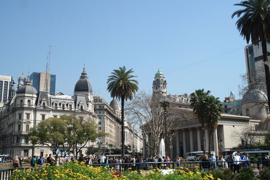 Plaza de Mayo (Platz der Unabhaengigkeit Argentiniens)