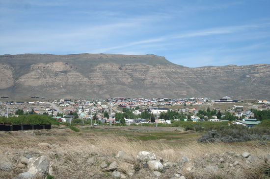 Die Stadt "el Calafate" liegt im argentinischen Sueden Patagoniens.