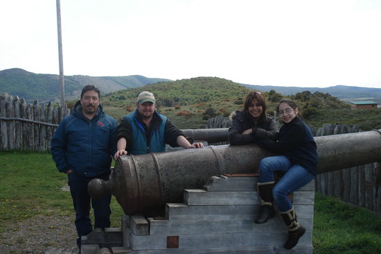 Die Familie, zu der ich dann in der 2. Woche immer nach der Schule gegangen bin.