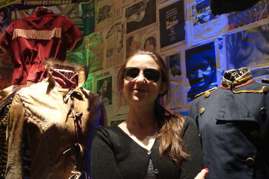 Mit Marina im etwas verrueckten Kunstmuseum "Malba" (Lateinamerikanische Kunst)