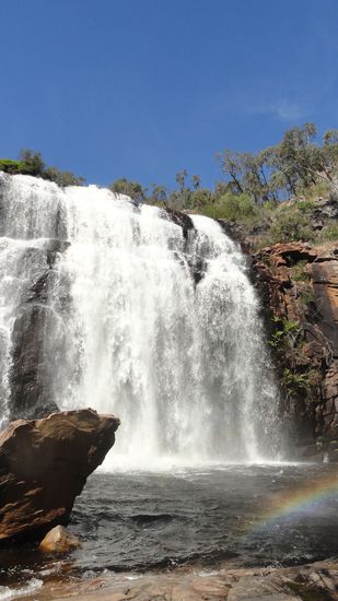 In den Grampians! Mc Kenzie Wasserfall!