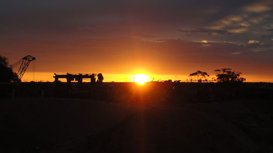 Mal wieder ein toller Sonnenuntergang!