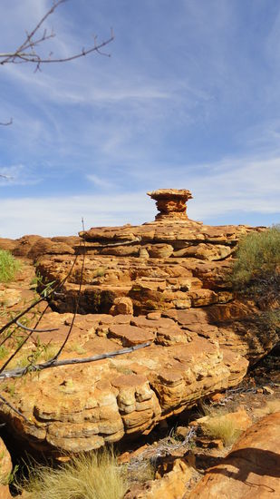 Kings Canyon mein persoenliches Highlight auf der 6-taegigen Tour ins Outback! Super super schoen!