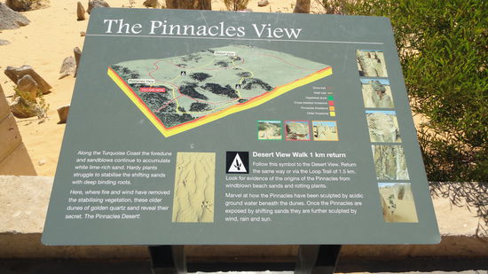 Die Pinnacles-Wueste im Nambung Nationalpark