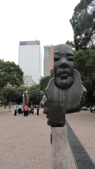 Skulpturen im Kowloon Park