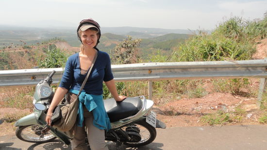 Auf unserer Biketour rund um Da Lat.