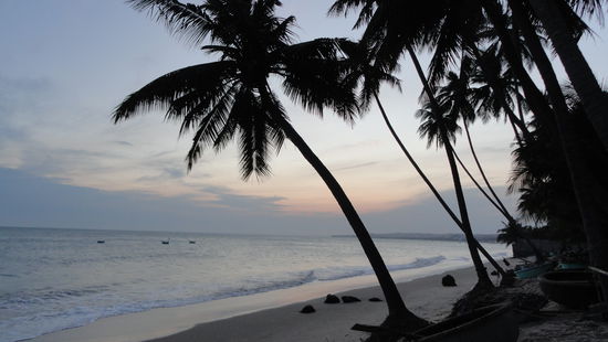 Sonnenuntergang am Strand! 