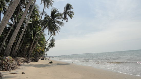 An einem der wunderschoenen Strandabschnitte Mui Nes 