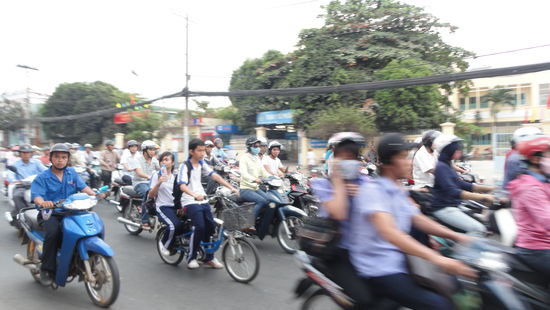 Verkehrschaos Vietnam!
