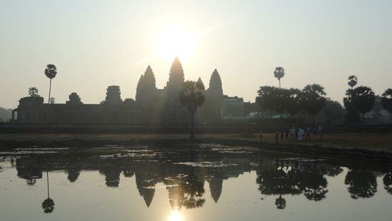 Angkor Wat - groesste Tempelanlage der Welt und das Wahrzeichen Kambodschas!