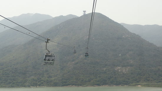 Seilbahn auf Lantau Island