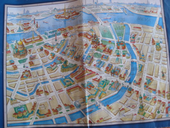 Stadtplan - hier sieht man gut- wie nah alle Sehenswürdigkeiten beieinander liegen!