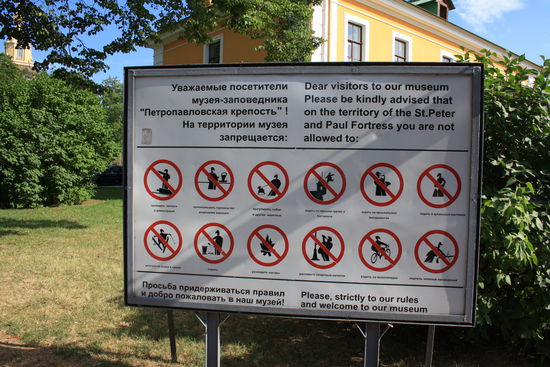 Verboten ist..... auf der Haseninsel