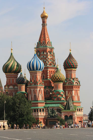 Basilius Kathedrale vom Roten Platz