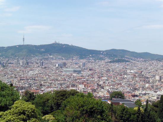 Aussicht vom Montjuic