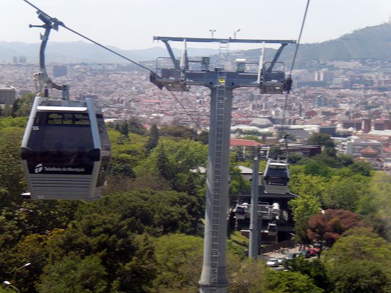 Seilbahn von Montjuic