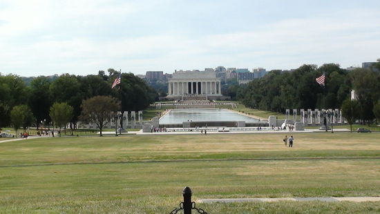 Lincoln Monument with Reflecting Pool.