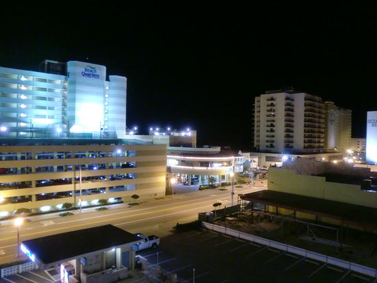 Aussicht von unserer Dachterasse in Virginia Beach