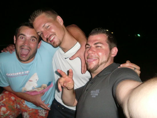 Leaving the Bar. Back to Hotel in Ocracoke