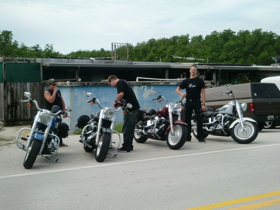 Erster Zwischenstopp bei "Alabahma Jack"