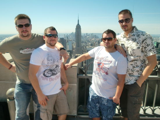 Rockefeller mit Sicht Richtung Downtown (Empire State Building)