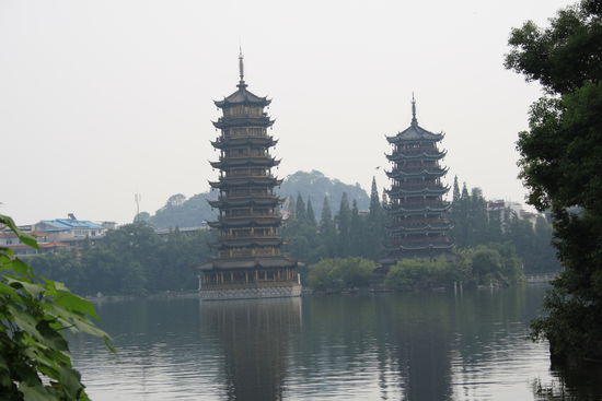 Die Wahrzeichen von Guilin.