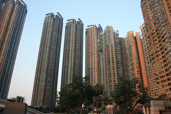 Und da gab es auch nichts anderes, als Hochhäuser.