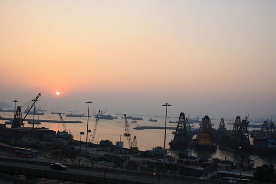 Aber da hat man dann Hochhauswohnung mit Meerblick/ Hafenblick.