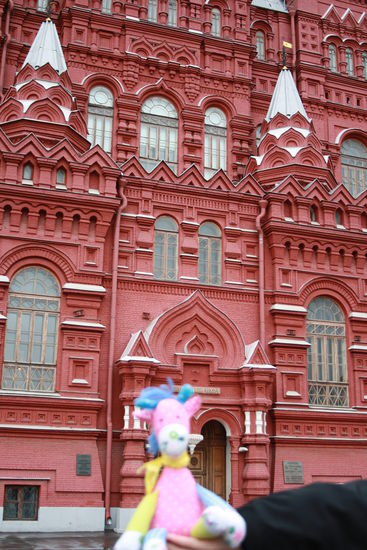 Fred auf dem "Roten Platz"