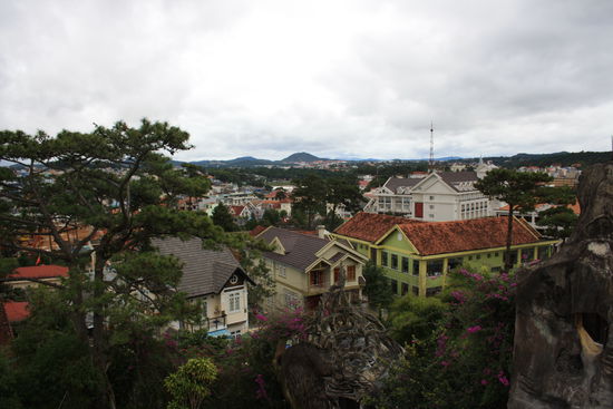 Dalat von oben.