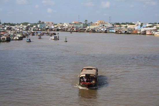 Von einer Brücke hatte man einen guten Überblick.