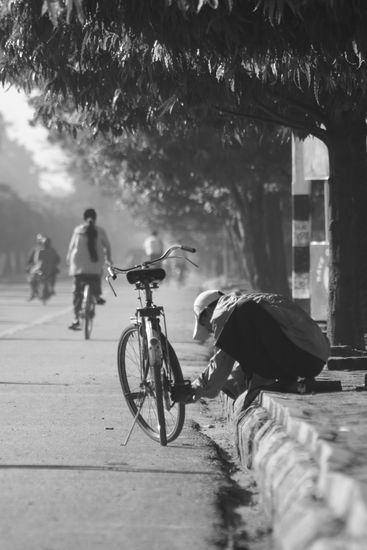 In den Straßen von Mandaley.