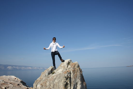 Ich bin die Königin der Insel.