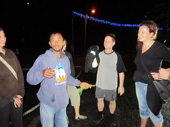 Maria, Yazing, Samantha etwas versteckt, Rene und Regina