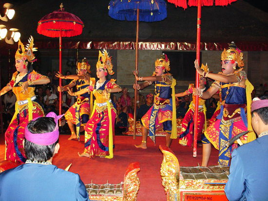Ubud Palace - balinesischer Tanz