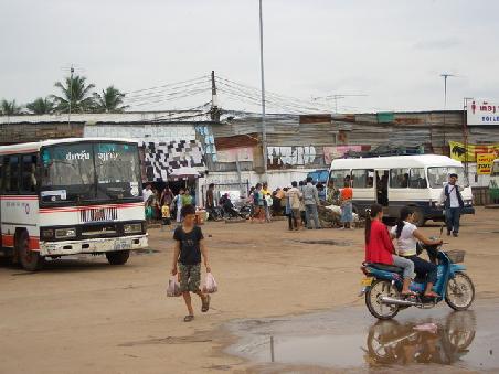 Busterminal in Vientiane