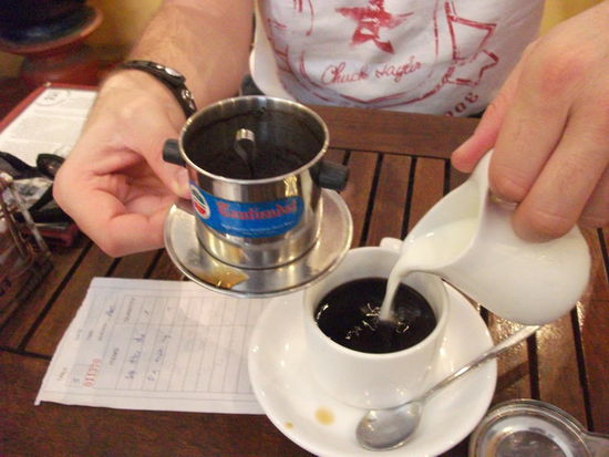 Es geht nichts ueber einen guten Kaffee am Morgen