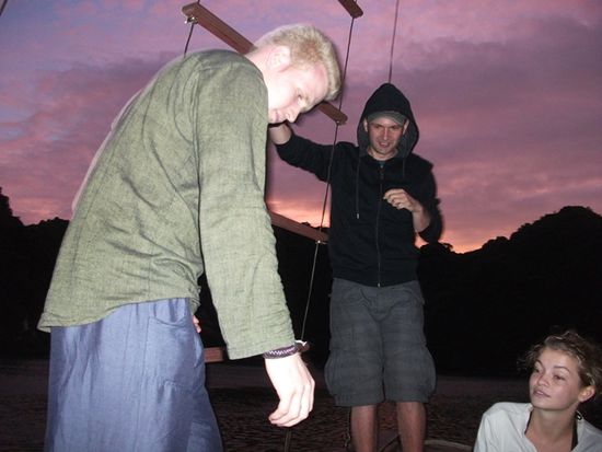 Abendprogramm an Bord unseres Traumschiffes.