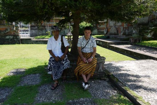 Eine kleine Pause im Schatten 