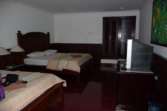 ...mit zwei Kingsize-Betten