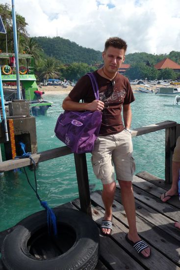 Warten auf das Speedboot