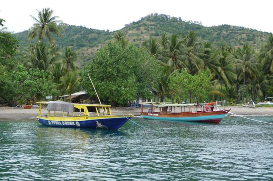 Hafen von Lombok