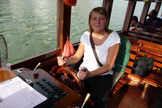 Ich durfte auch mal lenken 