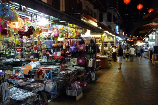 Nachtmarkt in Chinatown