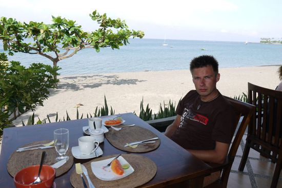 Cornflakes mit Milch für Yvonne...